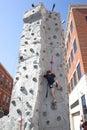 Rock climbing 3 Royalty Free Stock Photo