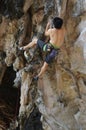 Rock climbing Royalty Free Stock Photo