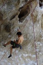 Rock climbing Royalty Free Stock Photo