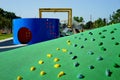 Rock climbing mound for little ones