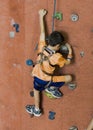 Rock Climbing Series A 2 Royalty Free Stock Photo