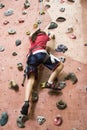 Rock Climbing Series A 6 Royalty Free Stock Photo