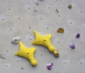 Rock climbing wall Royalty Free Stock Photo