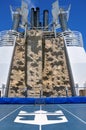 Rock Climbing Wall on sports deck, Royal Caribbean