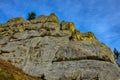 The rock complex of Tustan in Ukraine