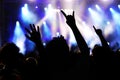 Rock concert Royalty Free Stock Photo