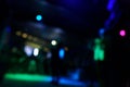Rock concert out of focus background, musicians playing on stage, soft focus and blur. Selective focus Royalty Free Stock Photo