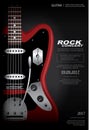 Rock Concert Poster Royalty Free Stock Photo