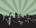 Rock Concert XI Royalty Free Stock Photo