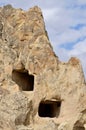 Rock-cut christian temples in Goreme open air museum,Cappadocia