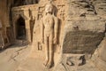 Rock-Cut Jain statues at Gwalior. Madhya Pradesh. India