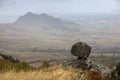 Rock defies laws of gravity - Prilep region, Macedonia