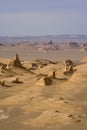Rock Desert Country - Lut desert Royalty Free Stock Photo