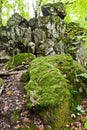 Rock Devil finger in caucasus mountains Royalty Free Stock Photo