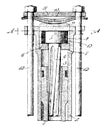 Rock Drill vintage illustration