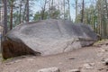 Rock `Elephant` in Stolby, Krsnoyarsk