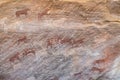 Rock engravings of Tassili n\'Ajjer-Desert of Tadrart