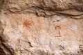Rock engravings of Tassili n\'Ajjer-Desert of Tadrart