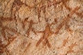 Rock engravings of Tassili n\'Ajjer-Desert of Tadrart