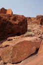 Rock Engravings in Twyfelfontein, Namibia