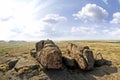 Rock erosion. Weathered. Geological formations