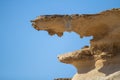 Rock on Es Calo des Mort beach, Formentera, Spain Royalty Free Stock Photo