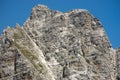 Rock Face Albanian Alps Royalty Free Stock Photo