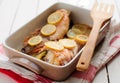 Rock Fish Baked with Lemon