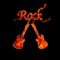 Rock flame.