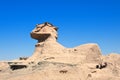 Rock fomation known as the Sphynx, Argentina. Royalty Free Stock Photo