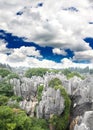 Rock forest near Kunming city Royalty Free Stock Photo