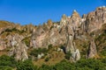 Rock forest Zangezur Mountains Goris Syunik Armenia landmark Royalty Free Stock Photo