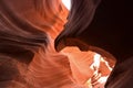 Rock Formation in Antelope Canyon Royalty Free Stock Photo