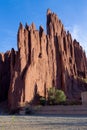 Rock formation near Tupiza,Bolivia Royalty Free Stock Photo