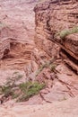 Rock formation called Garganta del Diablo Royalty Free Stock Photo