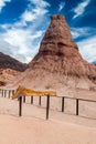 Rock formation called Obelisco