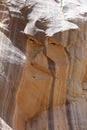 Rock Formation in Capitol Reef National Park looking like a Face. Utah Royalty Free Stock Photo