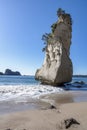 Rock Formation at Cathedral Cove Royalty Free Stock Photo