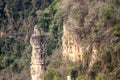 Rock formation composed of sandstone known as Stone Tower Royalty Free Stock Photo