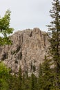 Rock Formation in Custer State Park Royalty Free Stock Photo