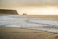 Rock formation at Dyrholaey, Iceland Royalty Free Stock Photo