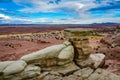 Rock Formation - Early Castle Valley - Utah Royalty Free Stock Photo