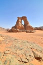 erosive window in the Sahara desert, Algeria