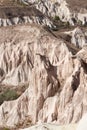 Rock formation in GÃÂ¶reme Royalty Free Stock Photo