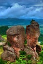 Rock formation hdr Royalty Free Stock Photo