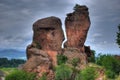 Rock formation hdr Royalty Free Stock Photo