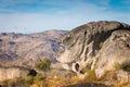 Rock formation head old woman Royalty Free Stock Photo