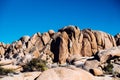 Rock formation in Joshua Tree National Park Royalty Free Stock Photo