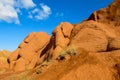 Rock formation in Kirgyzstan Royalty Free Stock Photo