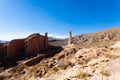 Rock formation near Tupiza,Bolivia Royalty Free Stock Photo